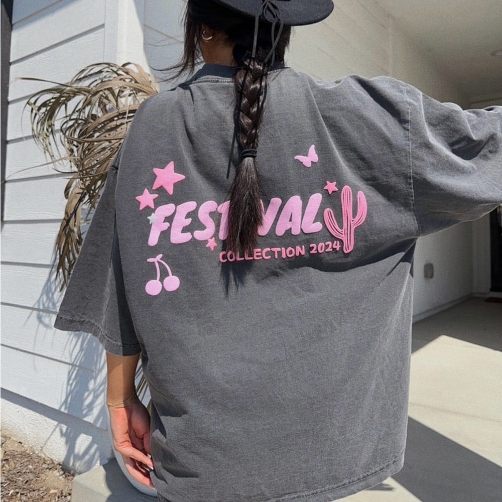 Festival graphic tee